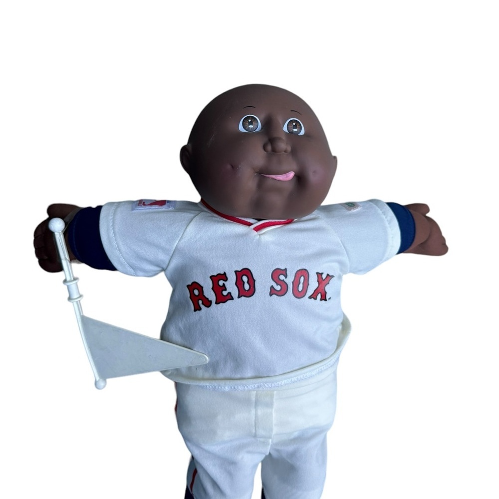 African American Vintage Cabbage Patch Kids Doll 1978,1982 Boston Red Sox